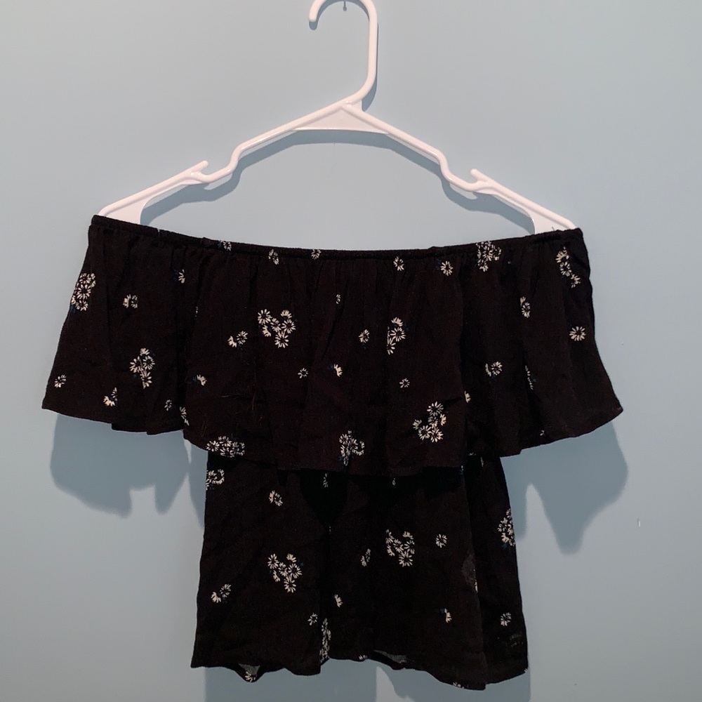 PACSUN KENDALL & KYLIE Off-The-Shoulder Shirt